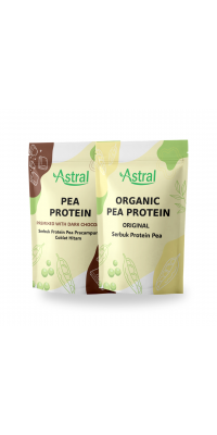 Astral Organic Pea Protein (Original) + Dark Chocolate Pea Protein 